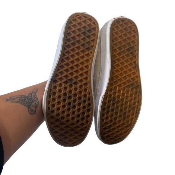 Vans Sk8-Hi (Pig Suede)‎ Marshmallow/ Tr Wht Sz Wmns 7, Mens 5.5 - Picture 5 of 5